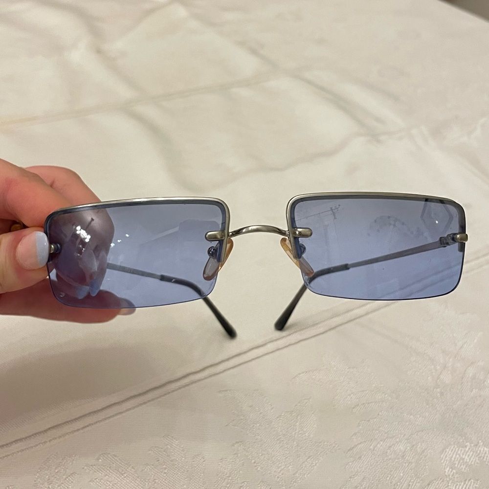 Unisex Roberto Cavalli blue lens sunglasses
